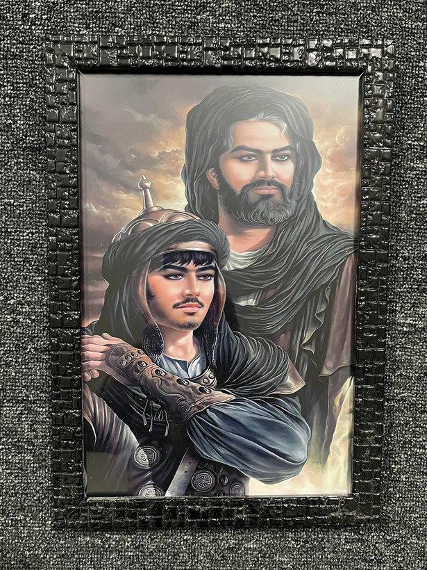 قاب عکس تمثال حضرت علیاکبر(ع)