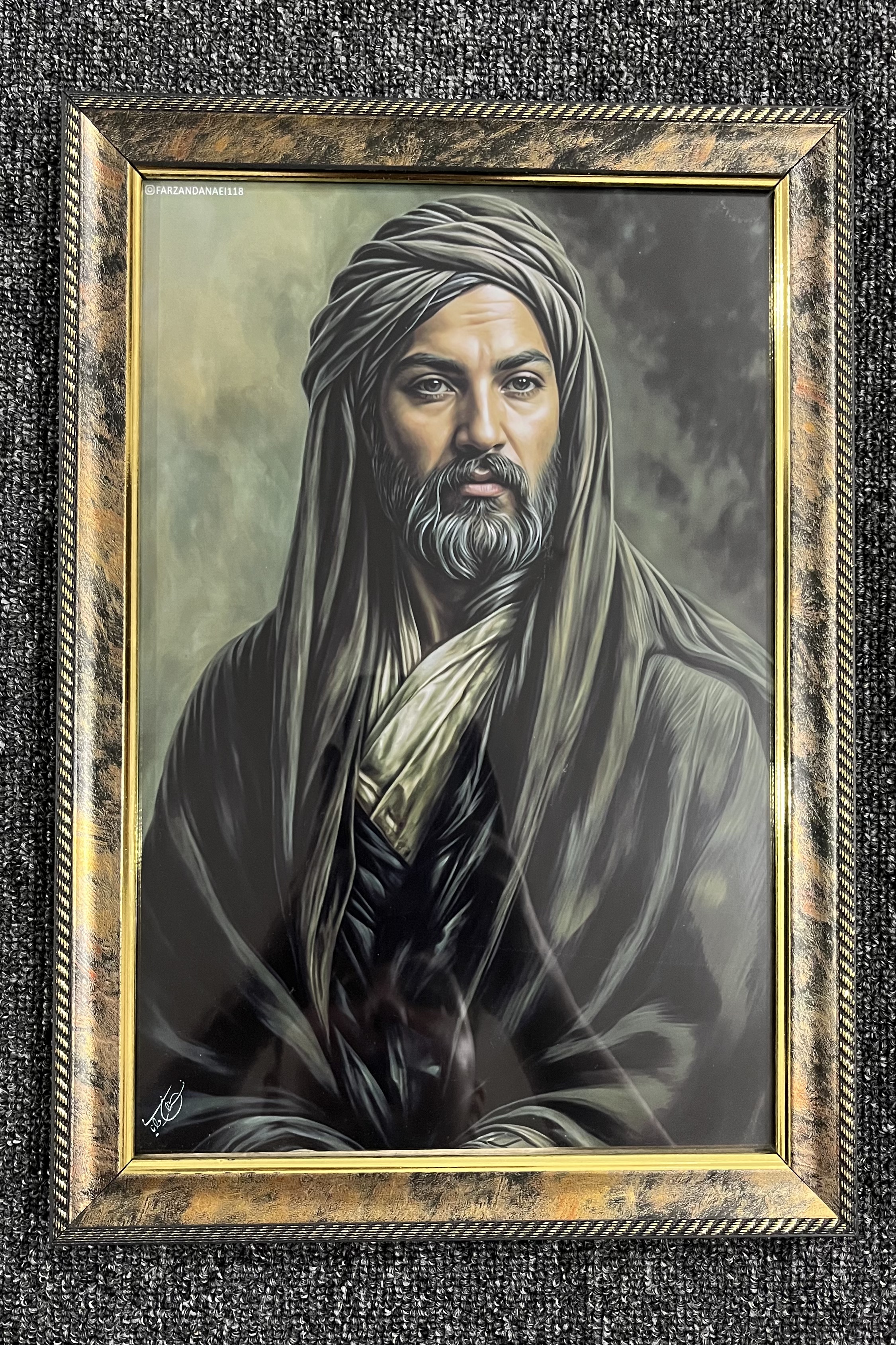 قاب عکس تمثال امیرالمونین(ع)