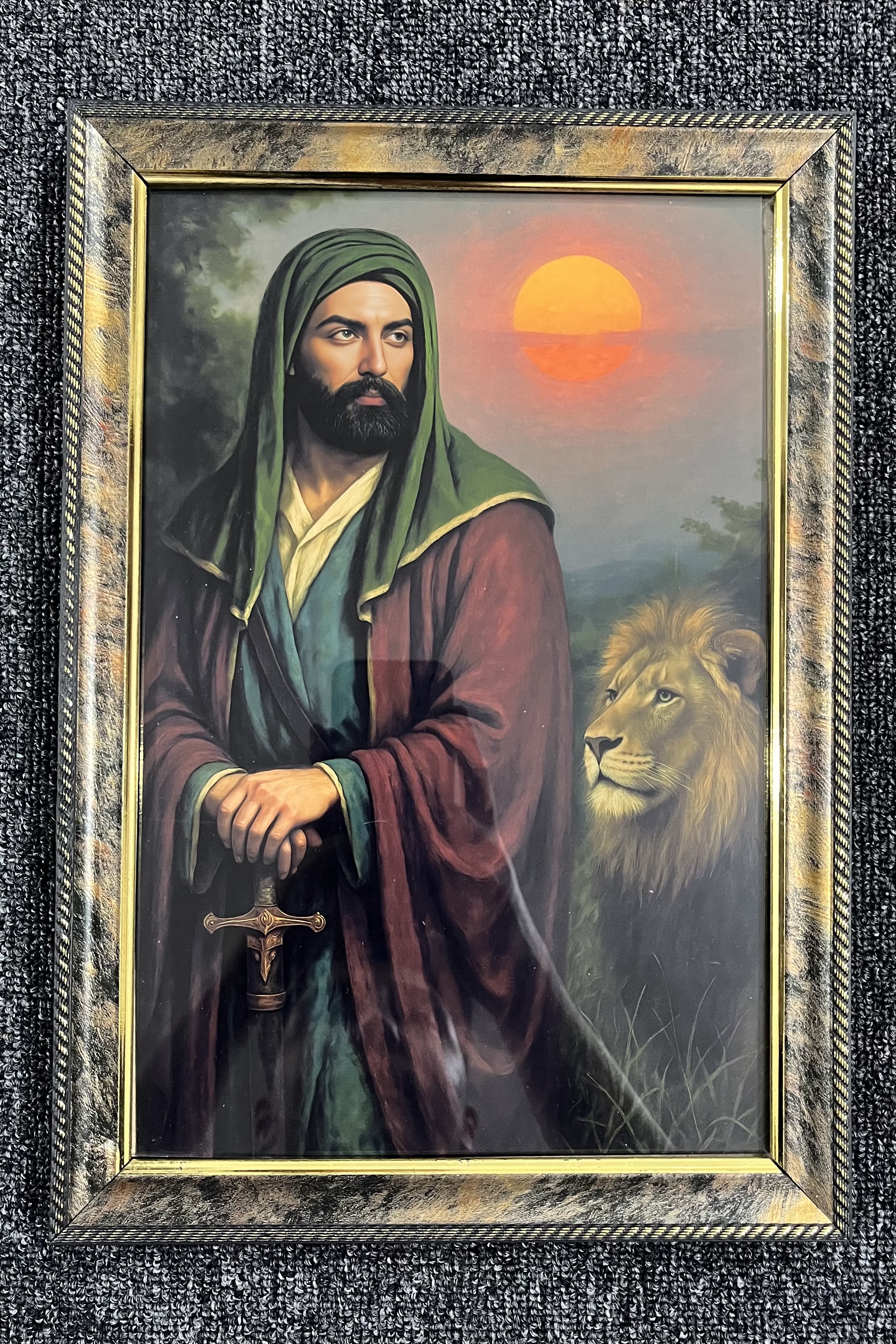 قاب عکس تمثال امیرالمونین(ع)