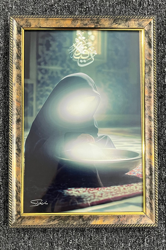 قاب عکس تمثال حضرت رقیه(س)