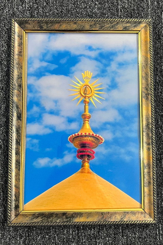 قاب عکس گنبد حضرت علی(ع)