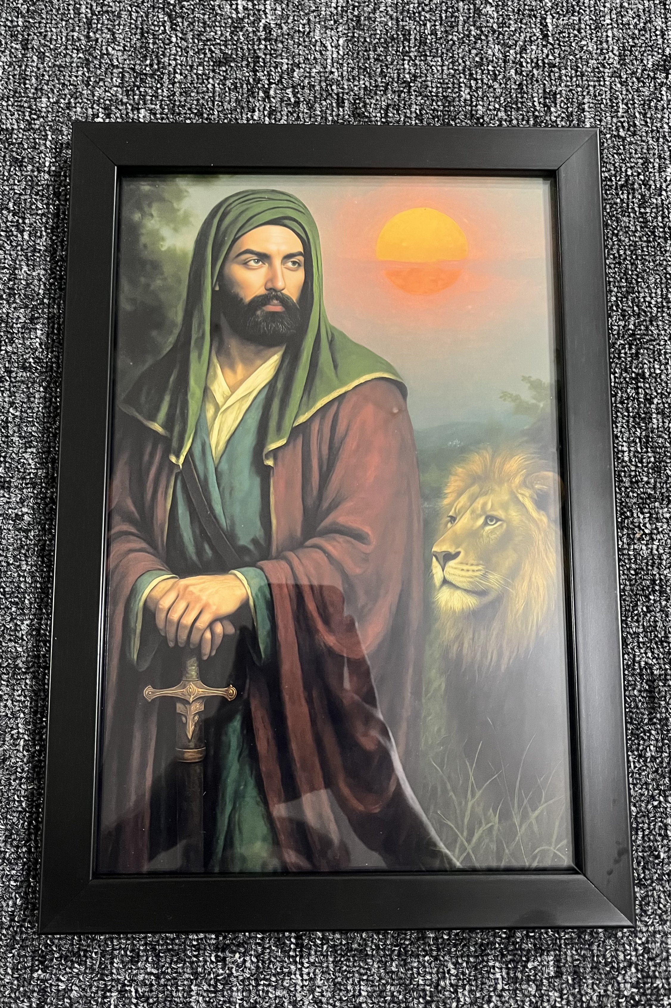 قاب عکس تمثال امیرالمونین(ع)