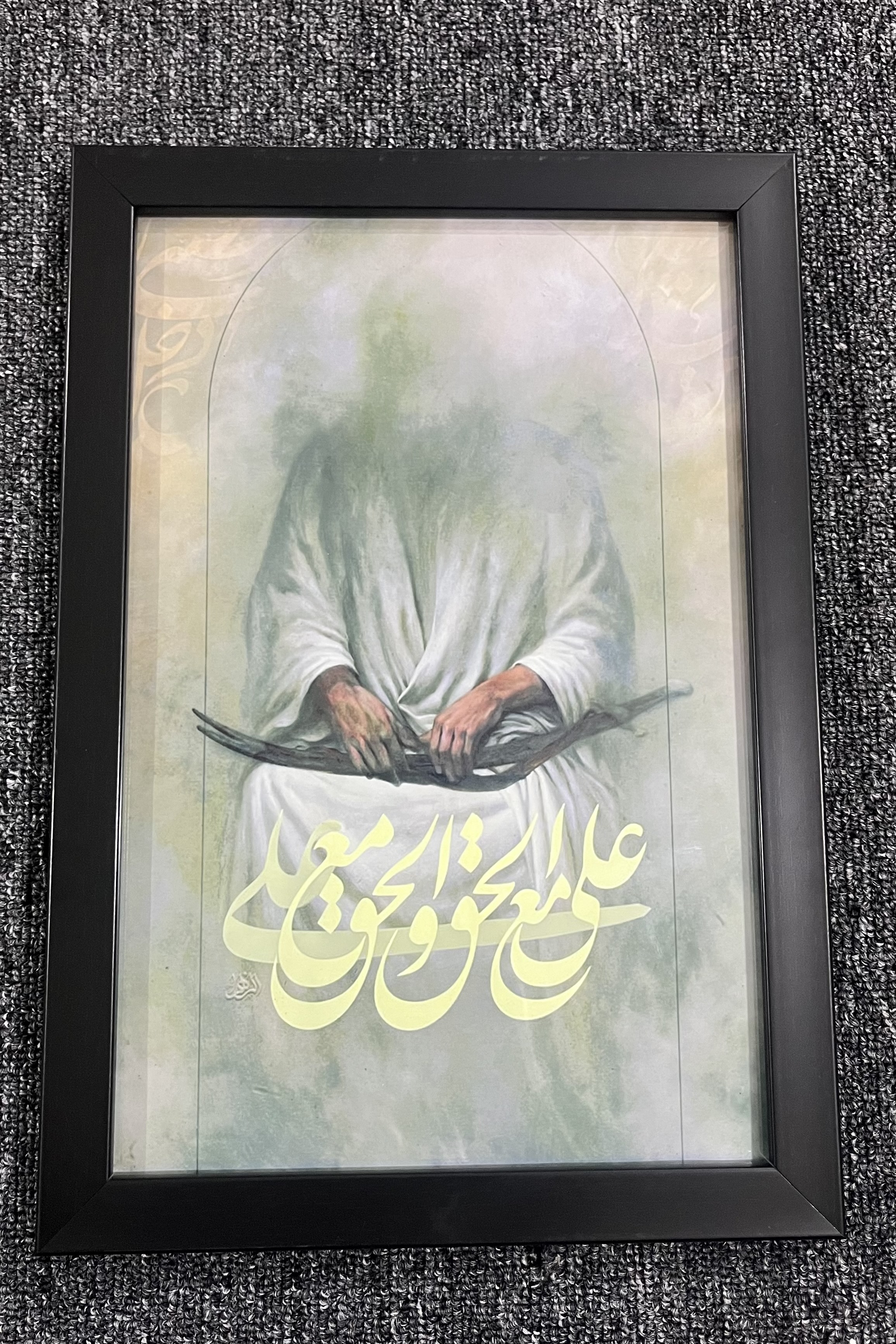 قاب عکس تمثال امیرالمونین(ع)
