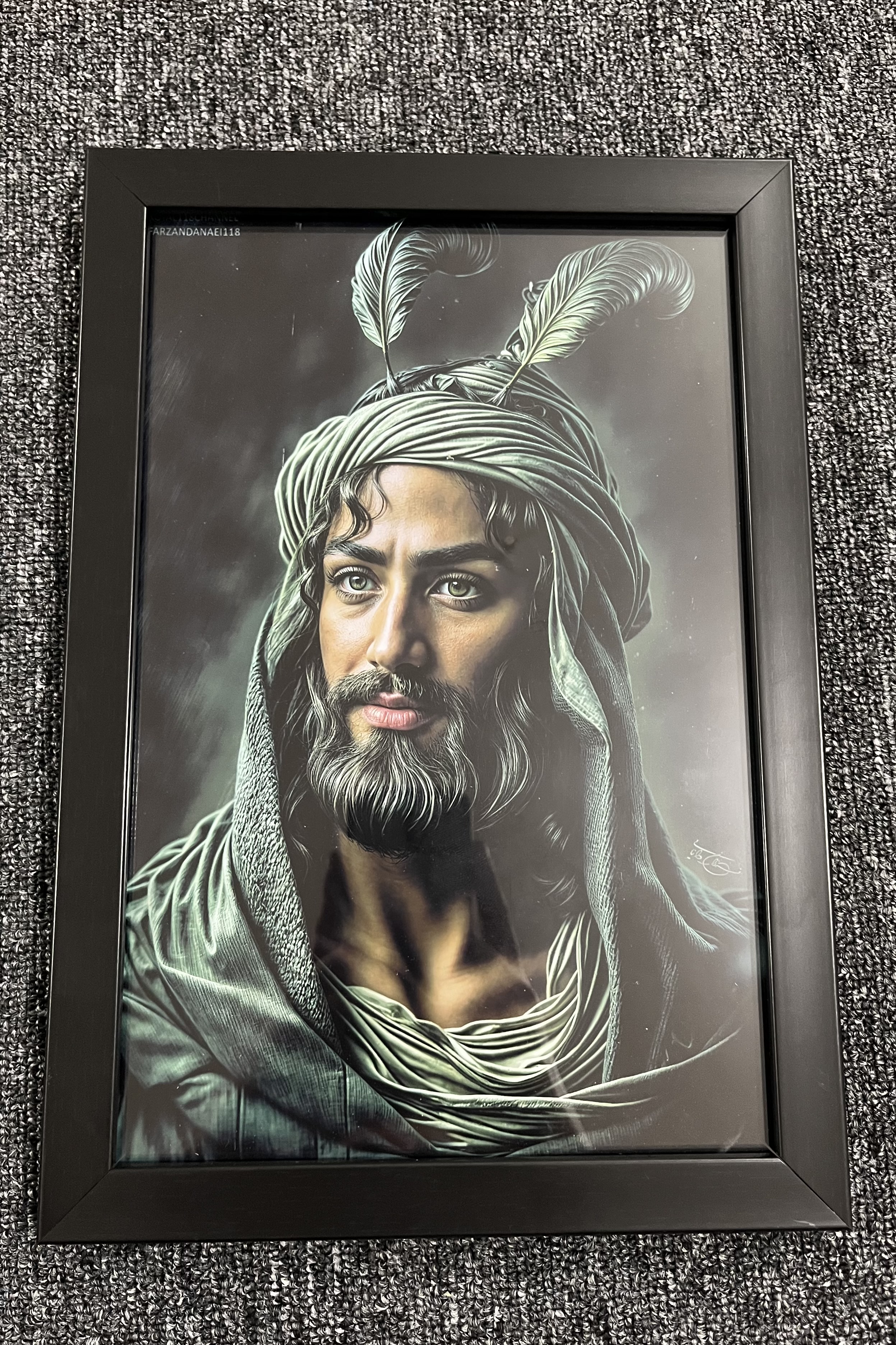 قاب عکس تمثال حضرت عباس(ع)