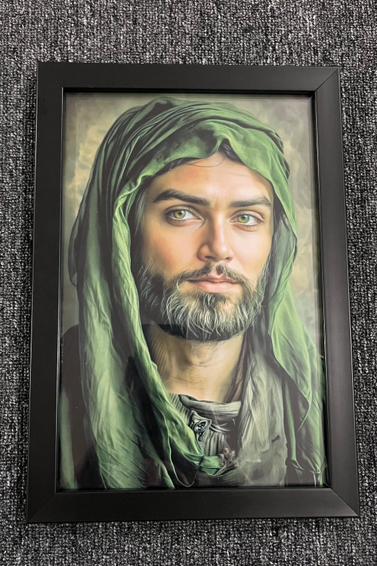 قاب عکس تمثال امام حسین(ع)