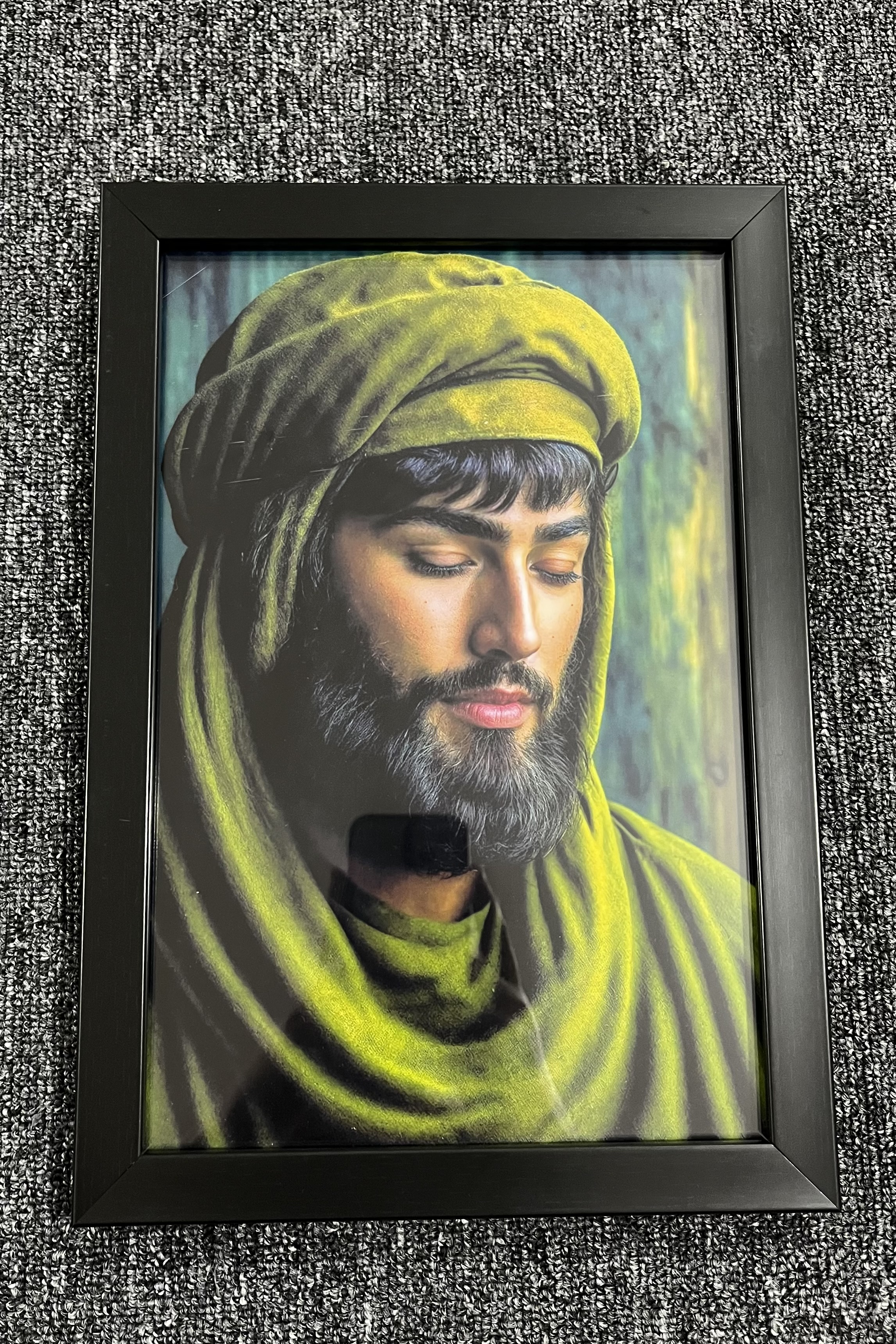 قاب عکس تمثال حضرت علی‌اکبر(ع)
