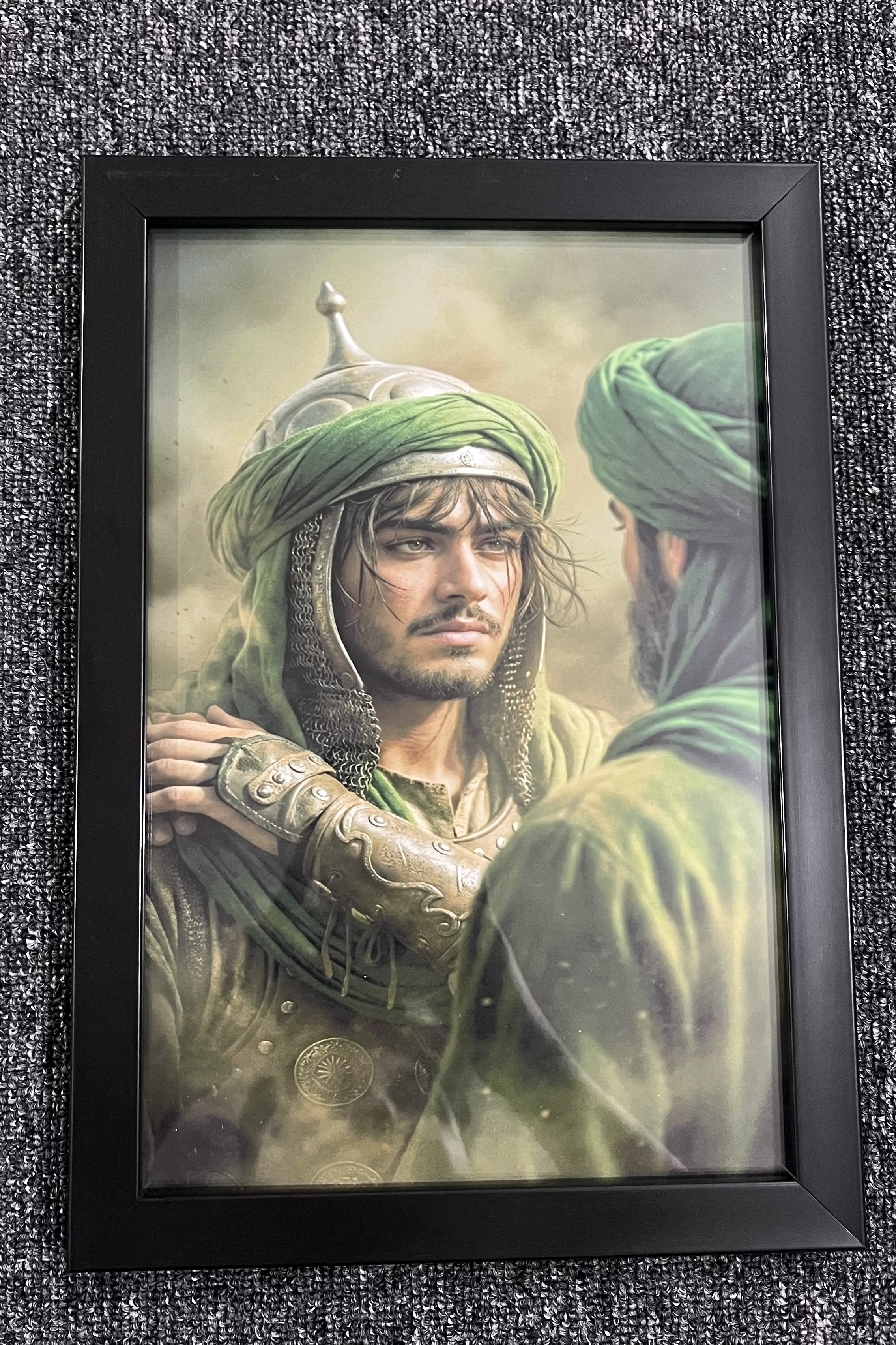قاب عکس تمثال حضرت علی‌اکبر(ع)