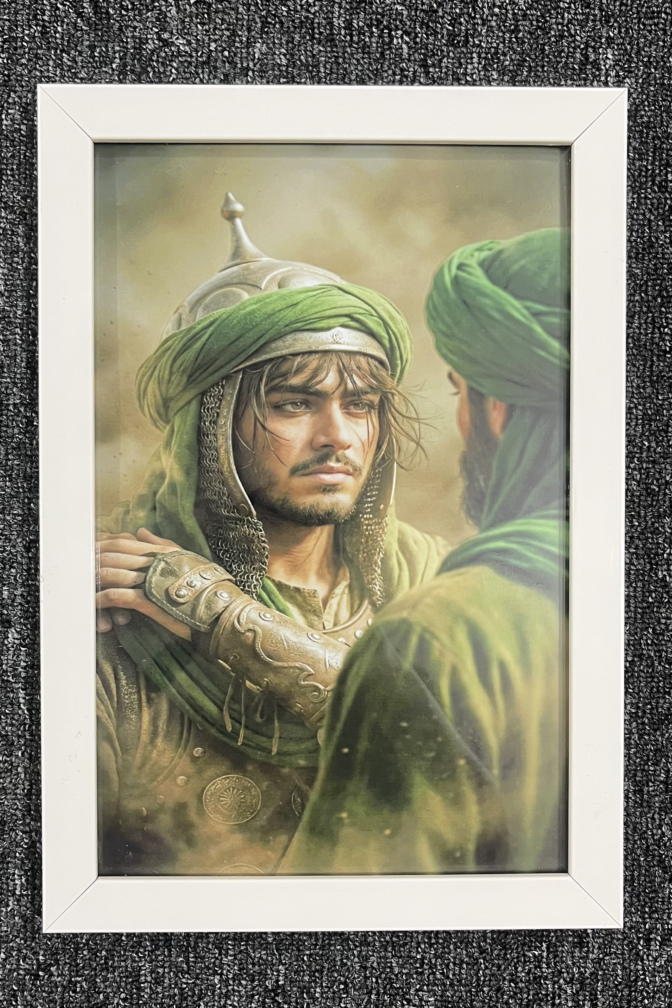قاب عکس تمثال حضرت علی‌اکبر(ع)