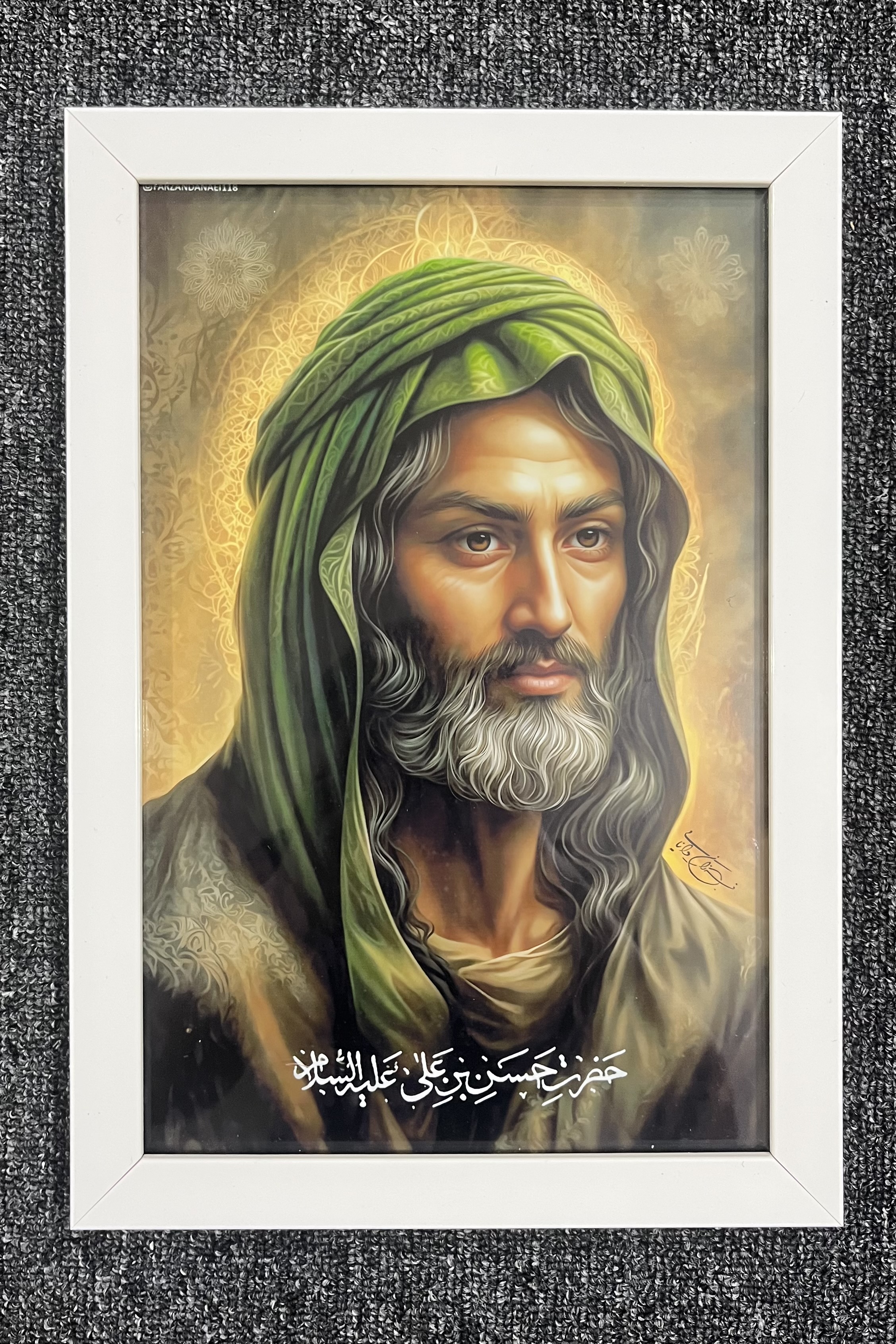 قاب عکس تمثال امام حسن(ع)