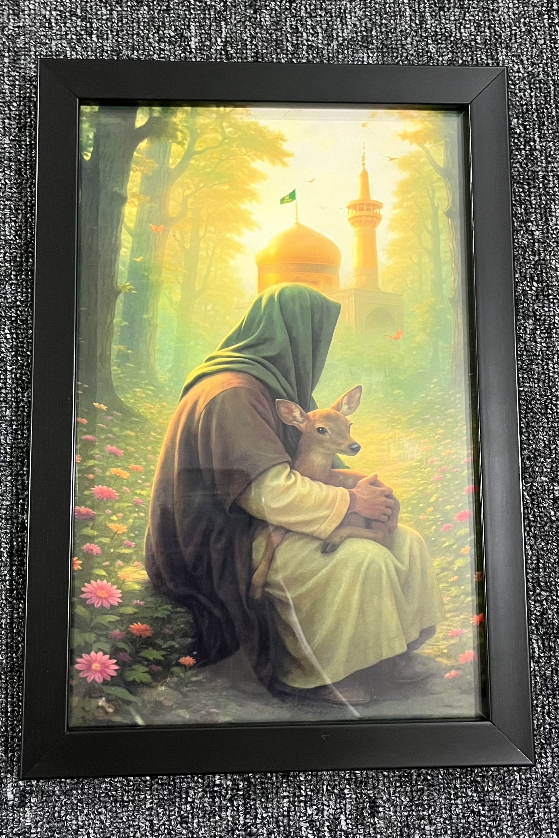قاب عکس تمثال امام رضا(ع)