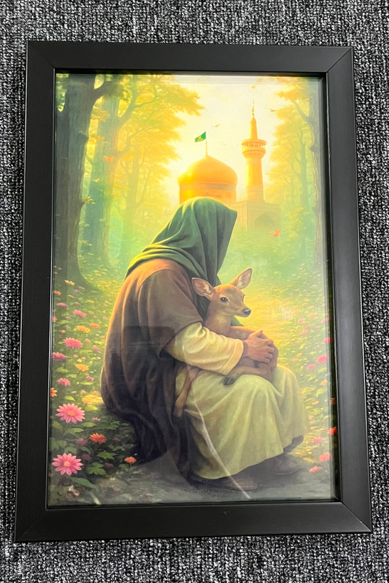 قاب عکس تمثال امام رضا(ع)