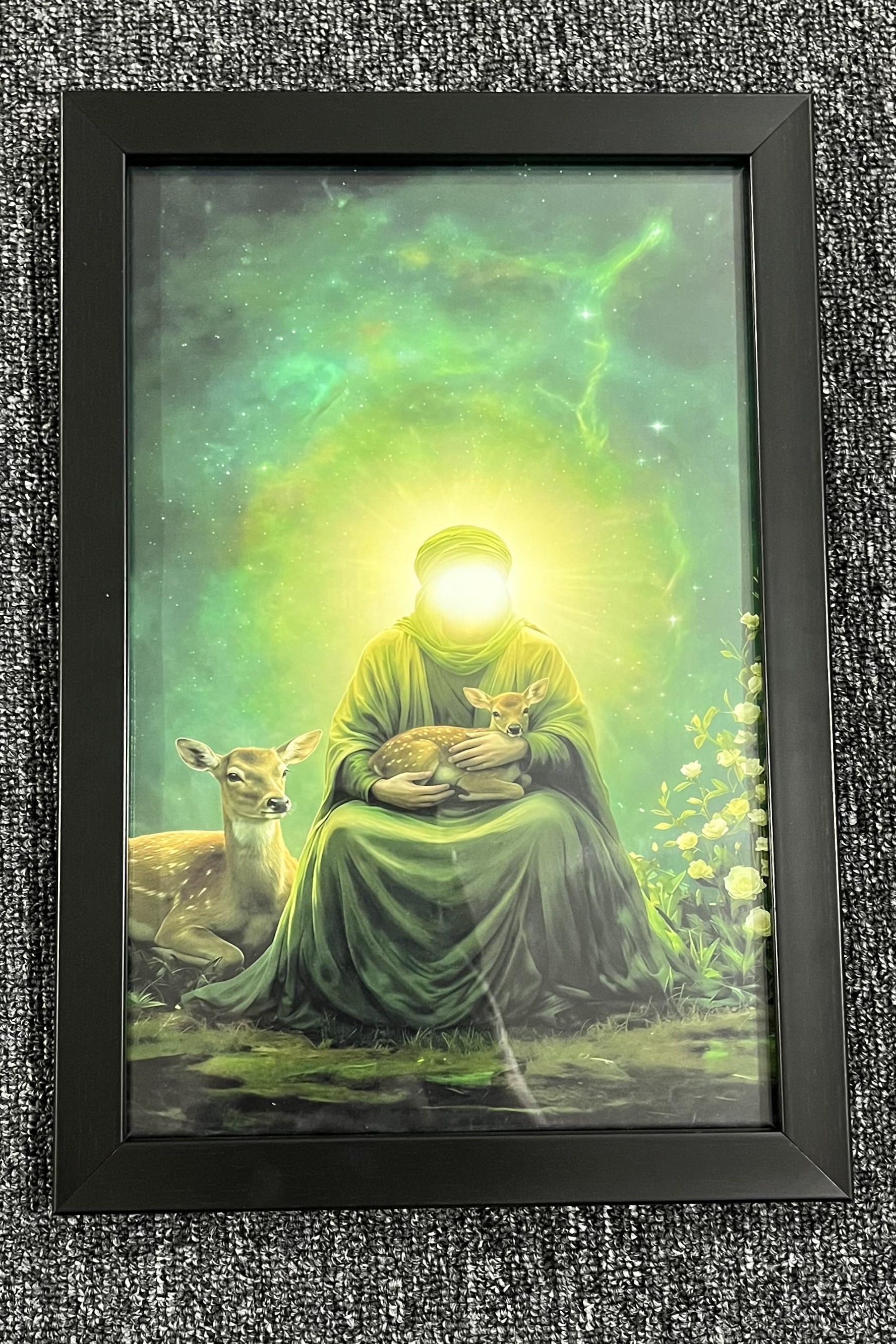 قاب عکس تمثال امام رضا(ع)