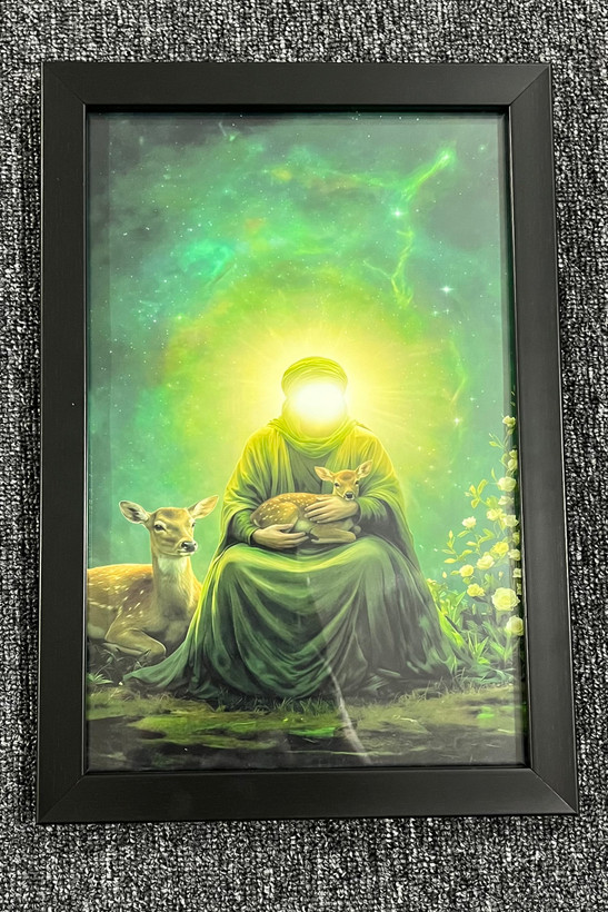 قاب عکس تمثال امام رضا(ع)