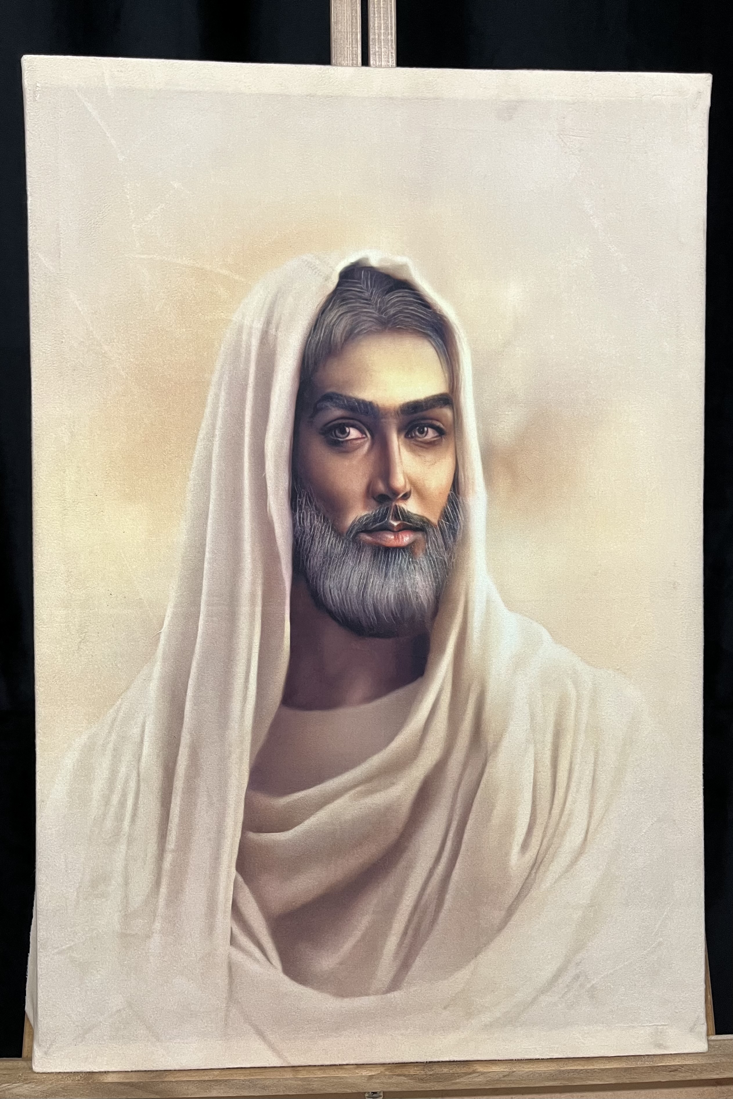 تابلو مخمل تمثال امام حسین(ع)