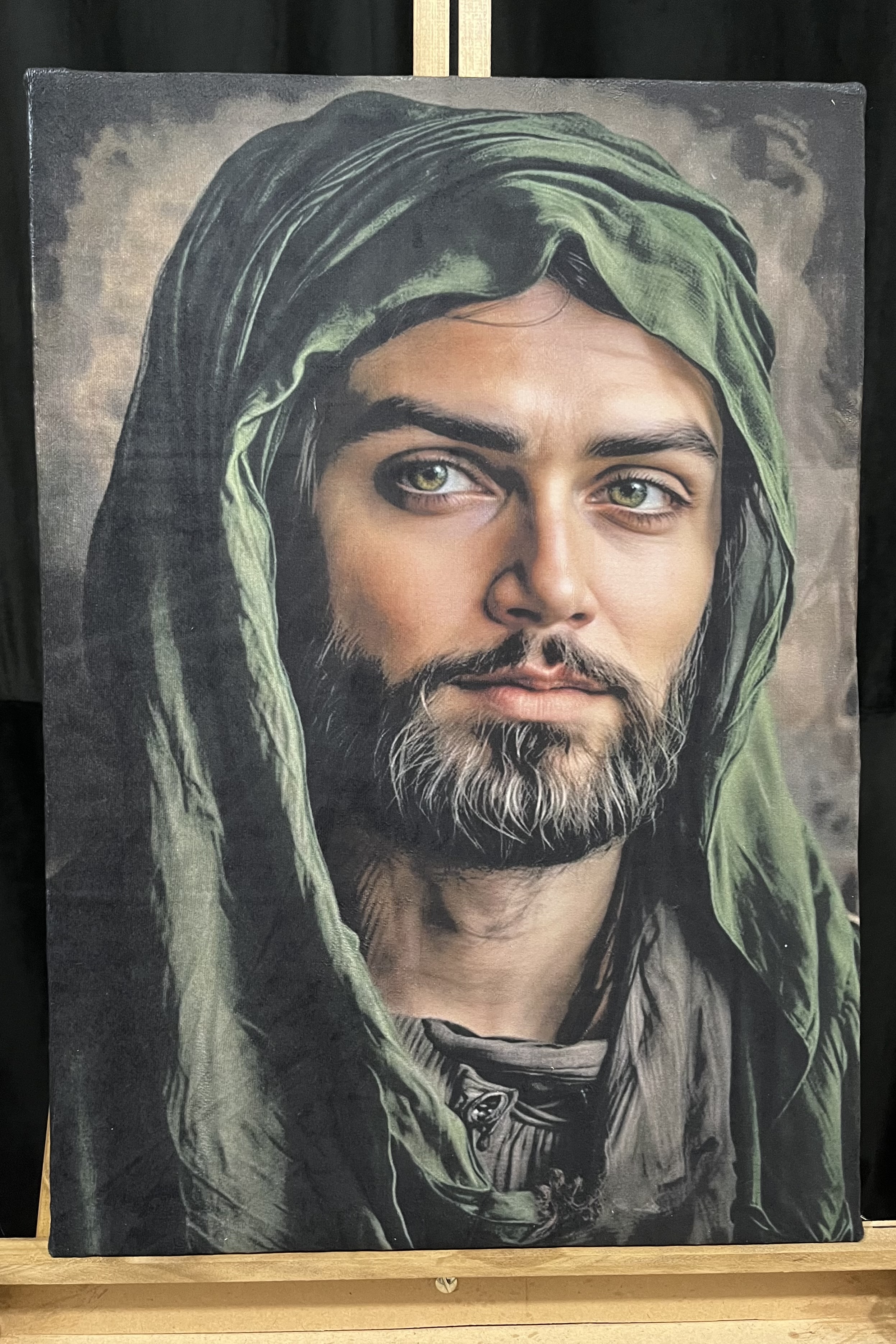 تابلو مخمل تمثال امام حسین(ع)